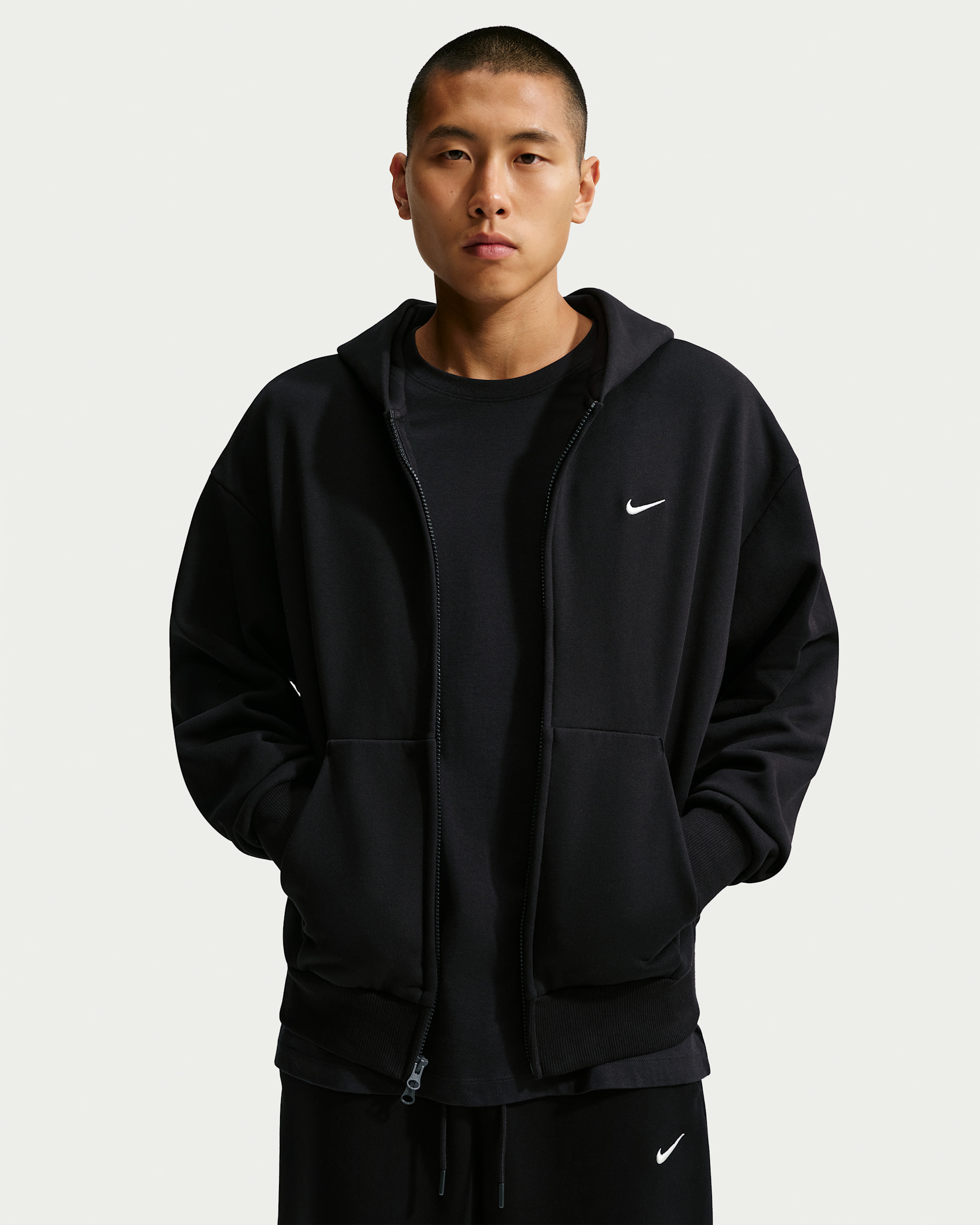 Nike Solo Fleece Men's Full-Zip Hoodie. Nike FI